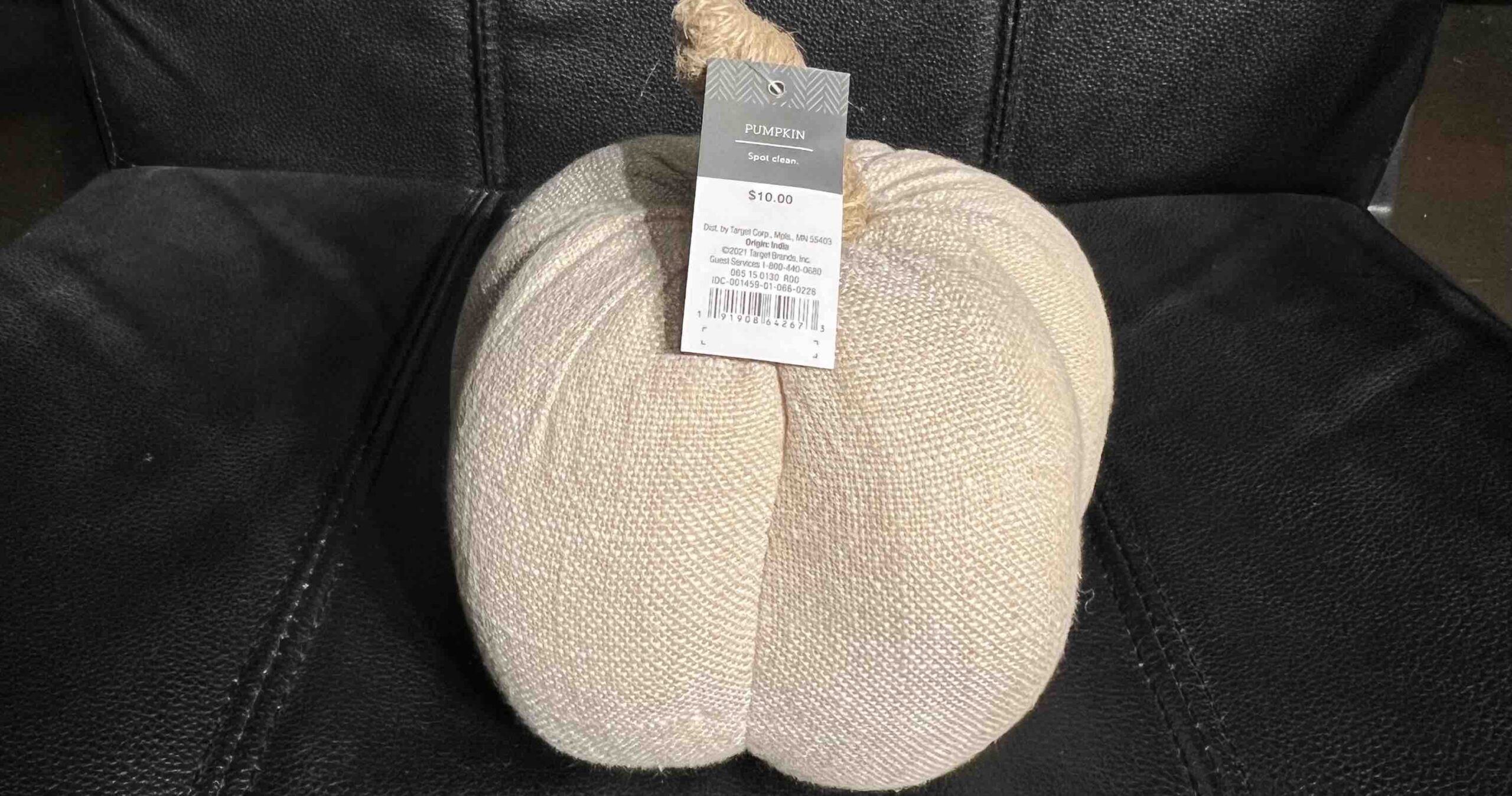 Threshold Medium Fabric Pumpkin