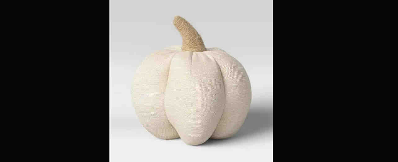 Threshold Medium Fabric Pumpkin