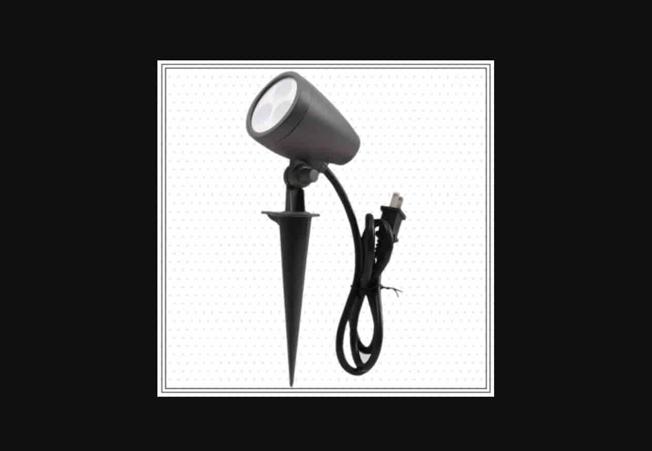 Commercial Electric Outdoor LED Color Changing Spike Light