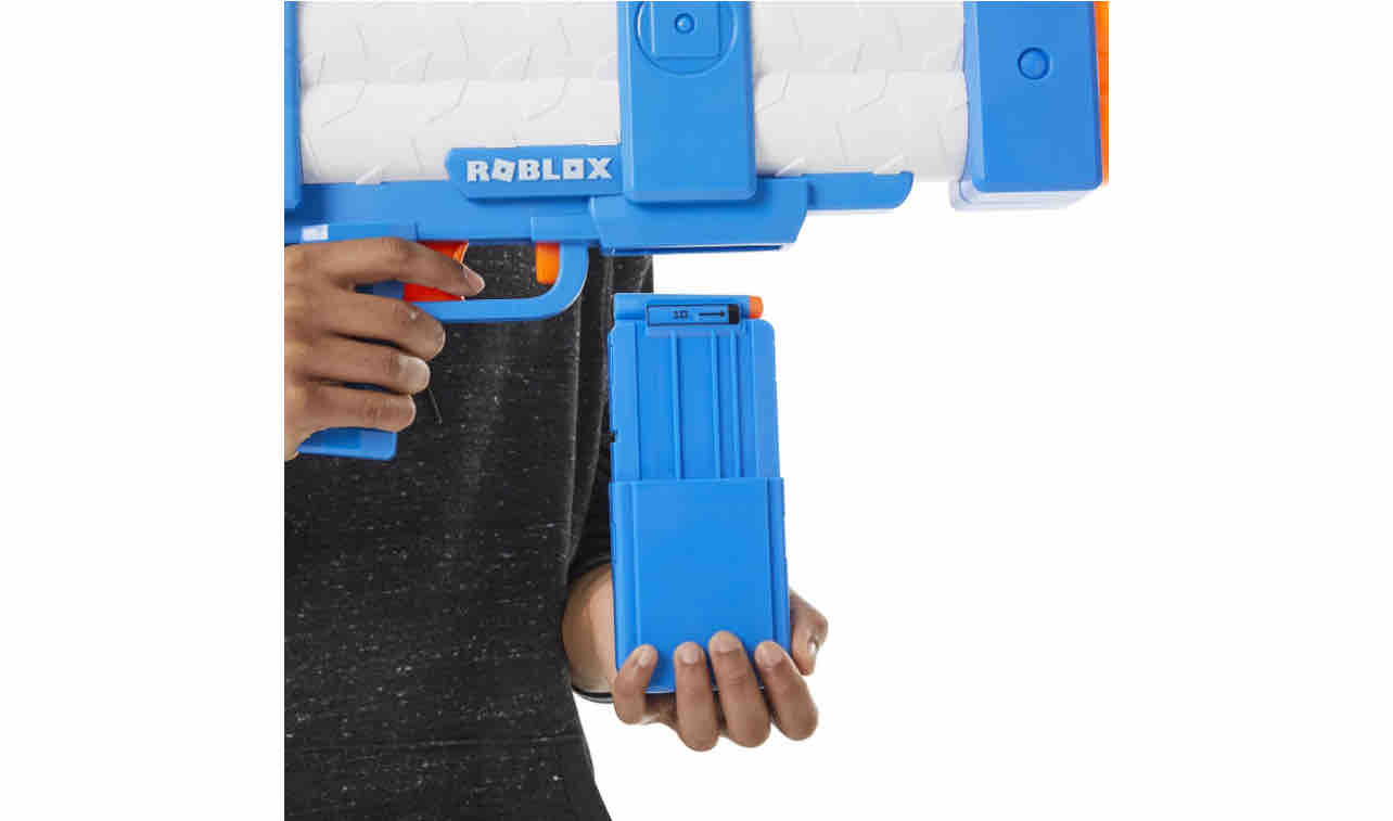 NERF Roblox Arsenal Pulse Laser Blaster, 10 Elite Darts
