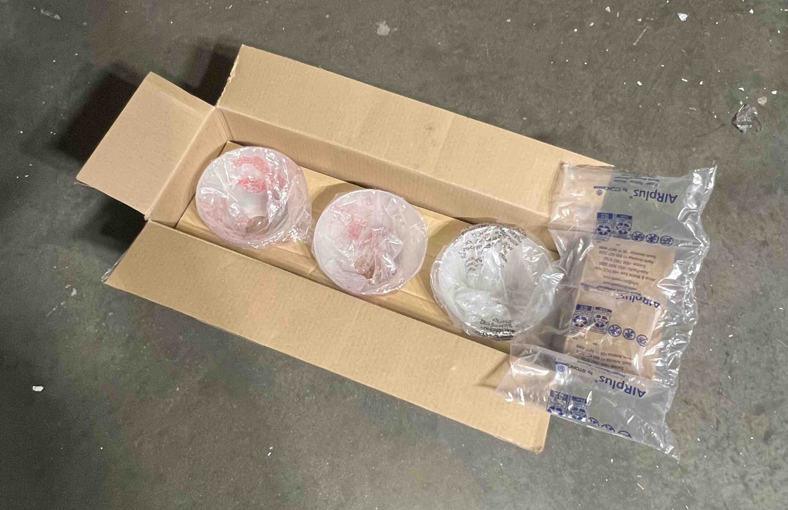 Hampton Bay Ashhurst 3-Light Brushed Nickel Classic Traditional Bathroom Vanity Light with Frosted Glass Shades