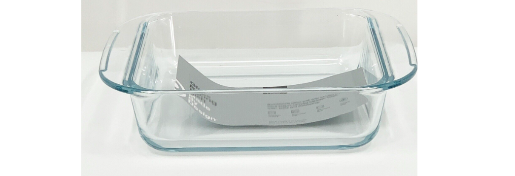 3 piece - 2qt Glass Baking Dish 10.5x8.5x2.5 Target Essential Made By Design 3-PACK